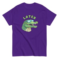 Image 4 of Unisex classic tee, Later Gator Graphic T-Shirt – Funny Alligator Tee