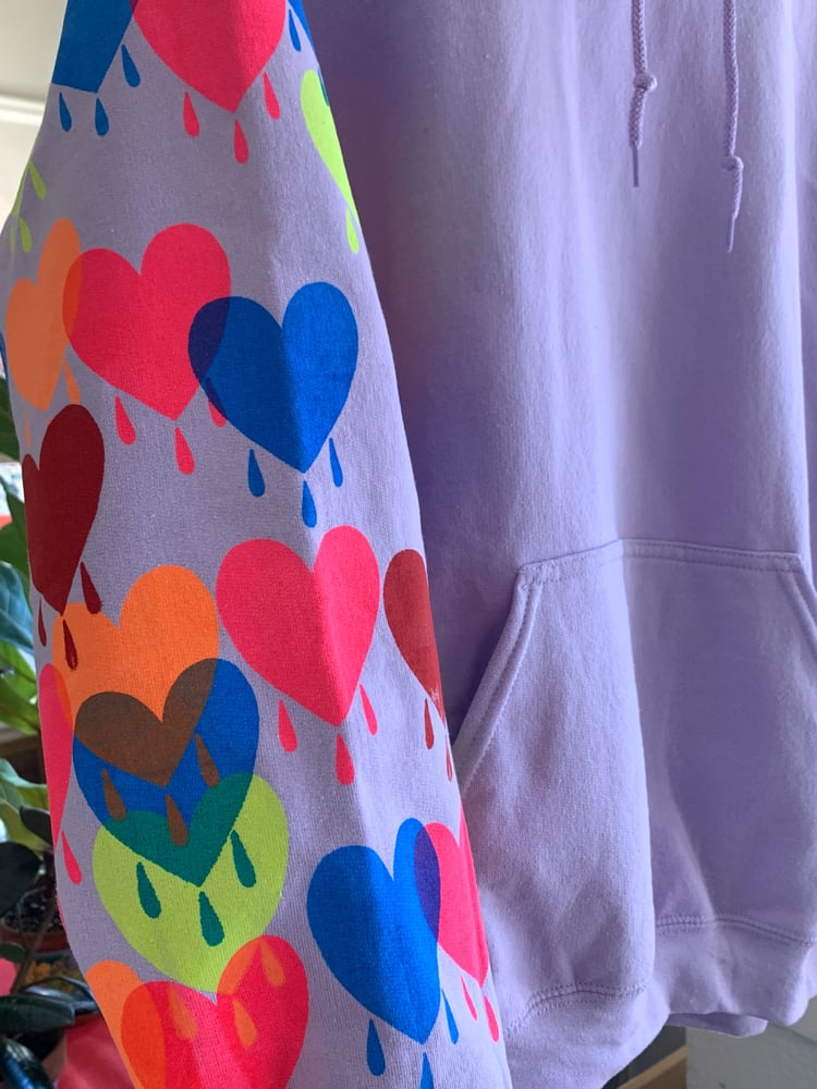 Image of "Lilac Hearts" (L)