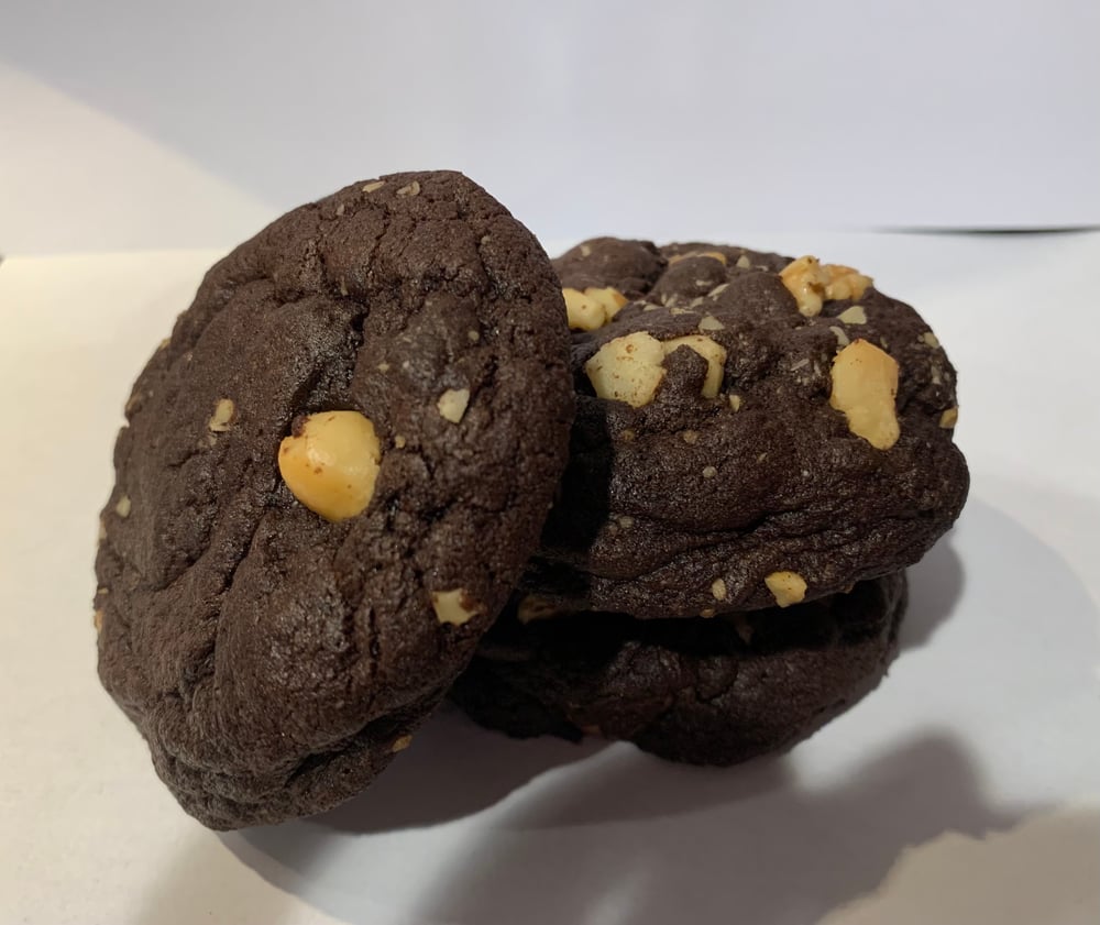 Image of Double chocolate white chocolate chips cookie