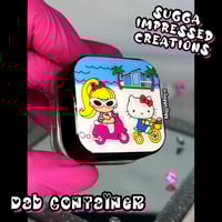 Image 2 of Barbie & Hello Kitty Dab Container