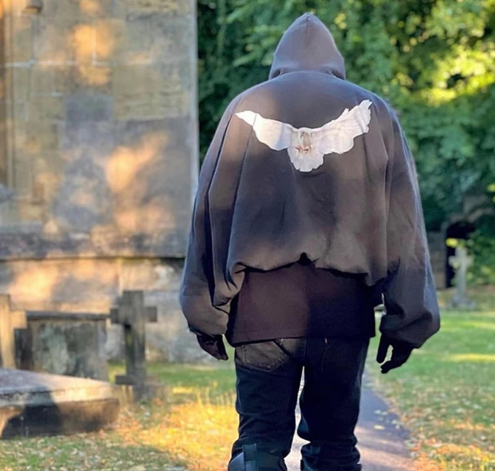 Oversized Dove Hoodie