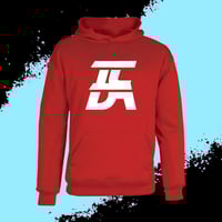 TCDA LOGO HOODIE (RED/WHITE) 