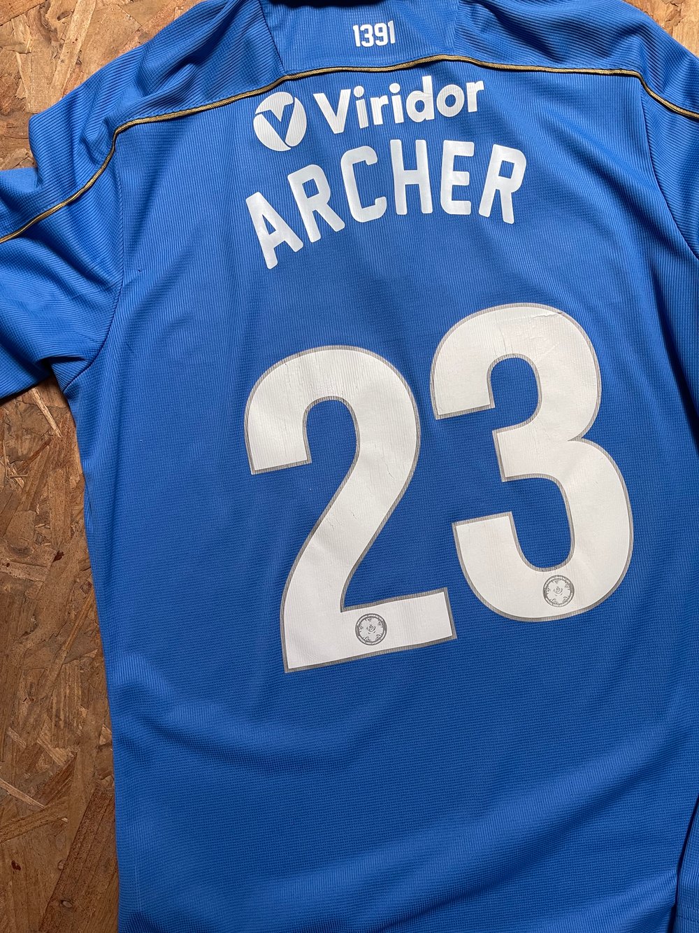 Match Worn 2019/20 Joma Home Shirt Archer