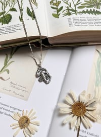 Image 1 of Silver Scorpion Necklace 