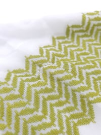 Image 1 of Imperfect Olive and White Keffiyeh (Made in Jordan)