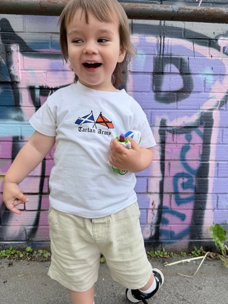 Image of Toddler Scotland world cup T-shirt 