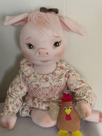 Image 3 of Petra, 21” Piggy Girl