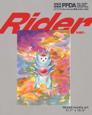 Image of Original Art - Golden Sky ver. & Sea Star. // PPDA X INKINK