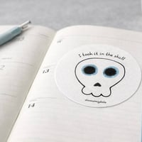 Image 3 of ΑΥΤΟΚΟΛΛΗΤΟ SKULL