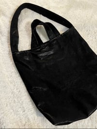 Image 1 of Black Medium Tote Bag