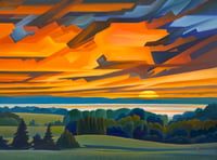 Image 1 of Evening song over West Bay- Garth Glazier