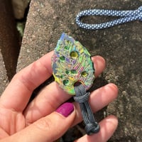 Image 1 of Grunge Decay Micarta Leaf [1 available]