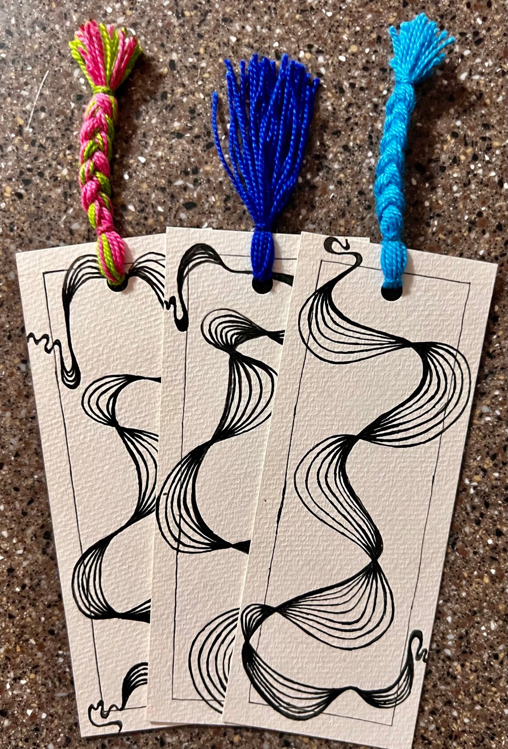 Image of Ribbon Design Bookmarks