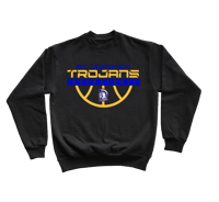 #071 St Joachim Trojans Basketball 2025 - Black Crewneck