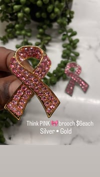 Think PINK brooch