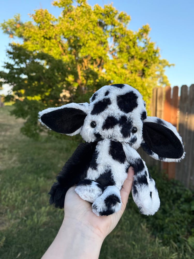 Image of spotty floppy baby