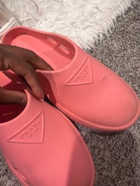 Prada mules pink 