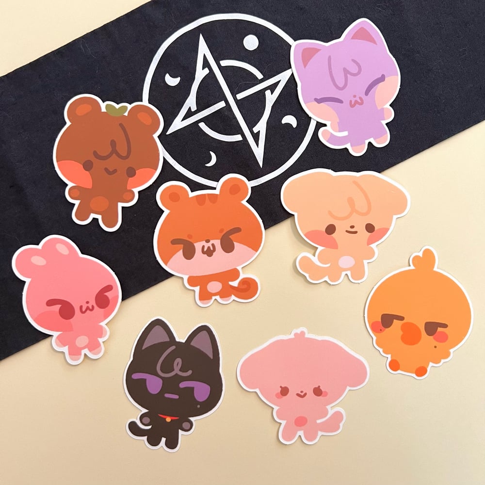 Image of gummyteez stickers!