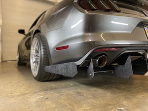 Image of 2018-2021 Ford Mustang “V2” rear diffuser