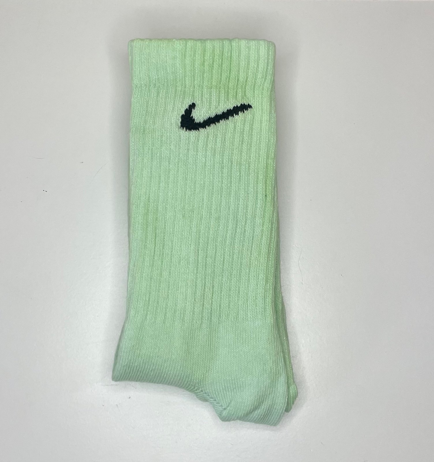 sage green nike socks