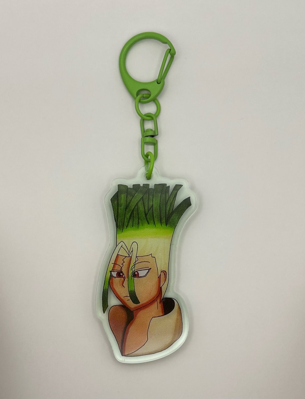 Image of Leek Scientists Acrylic Keychain 