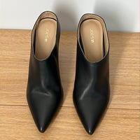 Image 7 of JOE’S Black Genuine Leather Women's Mule Shoes