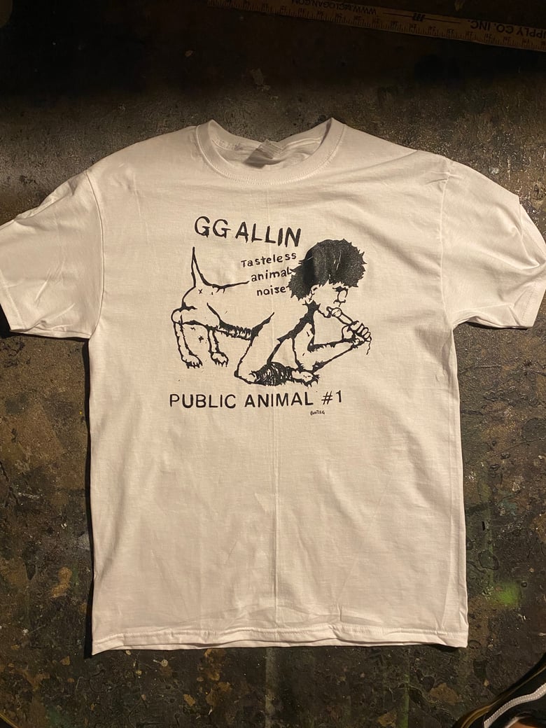 Image of GG Allin bootleg 