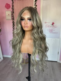 Image 11 of human hair brown highlights (ready to ship) 