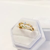 Image 3 of Double Butterfly Ring