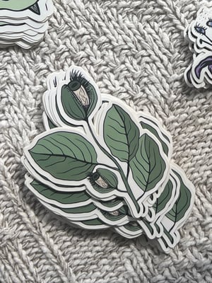 Image of 'Hanging Iris' Sticker