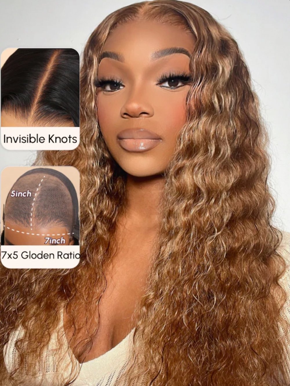 Image of Glueless Wig (Blonde) 