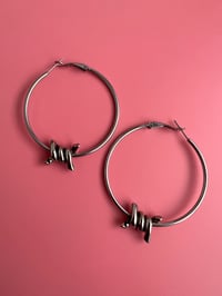 Image 3 of BASIC BARBED WIRE HOOPS