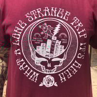 Image 2 of Crateful Dead - Maroon T-Shirt