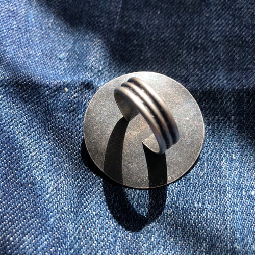 Image of Quarter Moon Ring #2