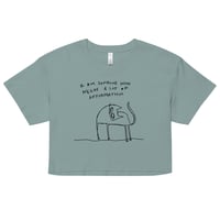 Image 3 of affirmations Women’s crop top 