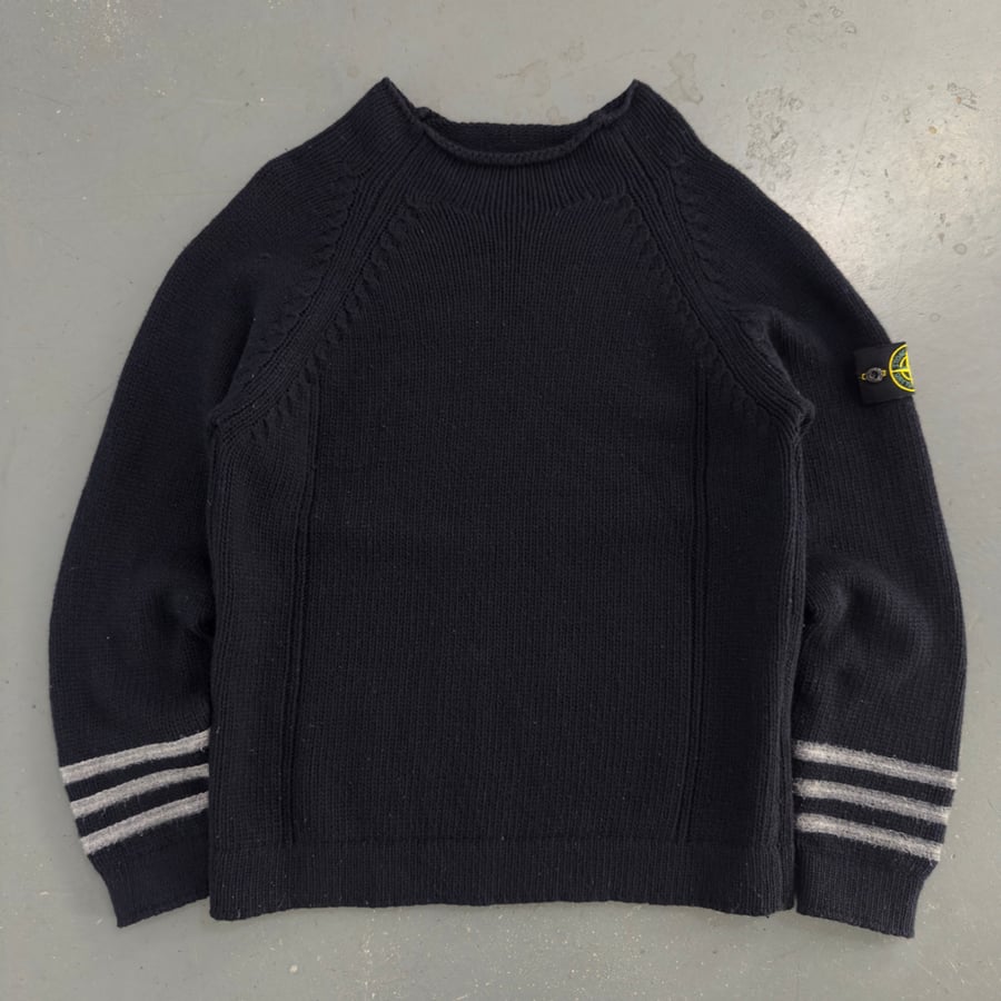 Image of AW 2001 Stone Island wool sweater, size large