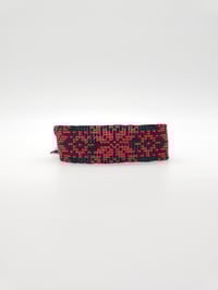 Image 2 of Red & Black Tatreeze Handmade Bracelets (Made in Egypt)