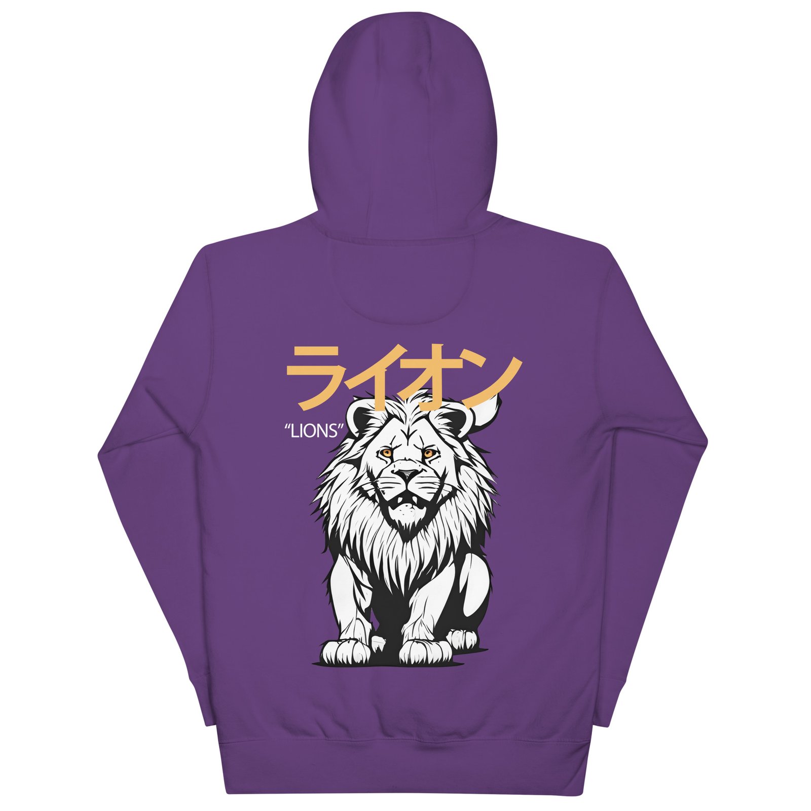 Katakana Lion Unisex Hoodie (Many Colors) | Epyon Royal