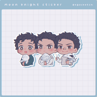Image 1 of Moon Knight Sticker