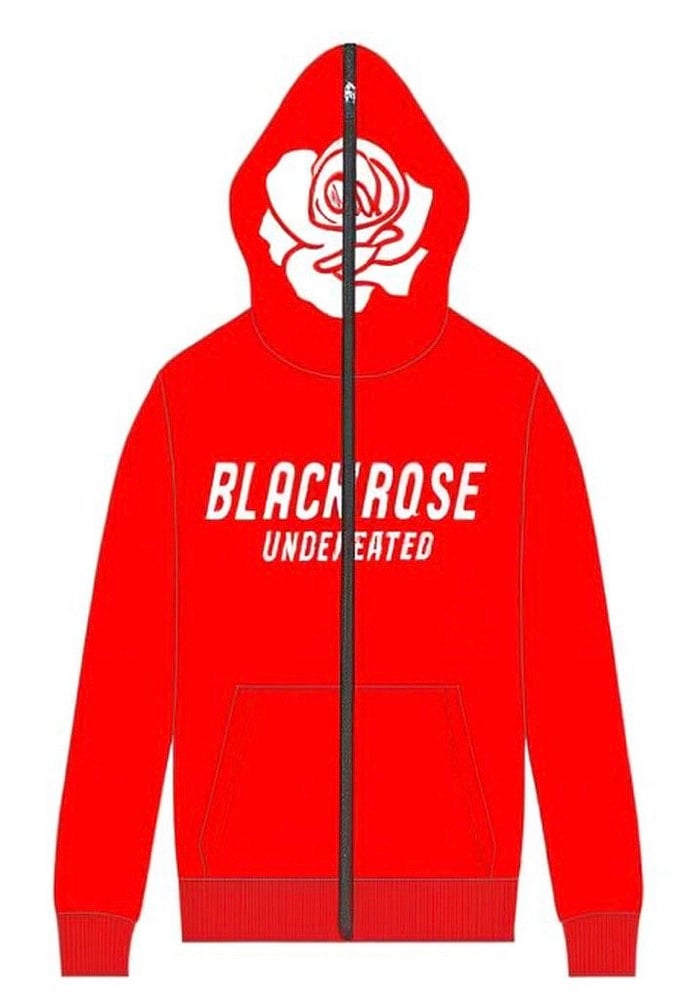 Image of ROSES GROW FULL-ZIP (RED) 