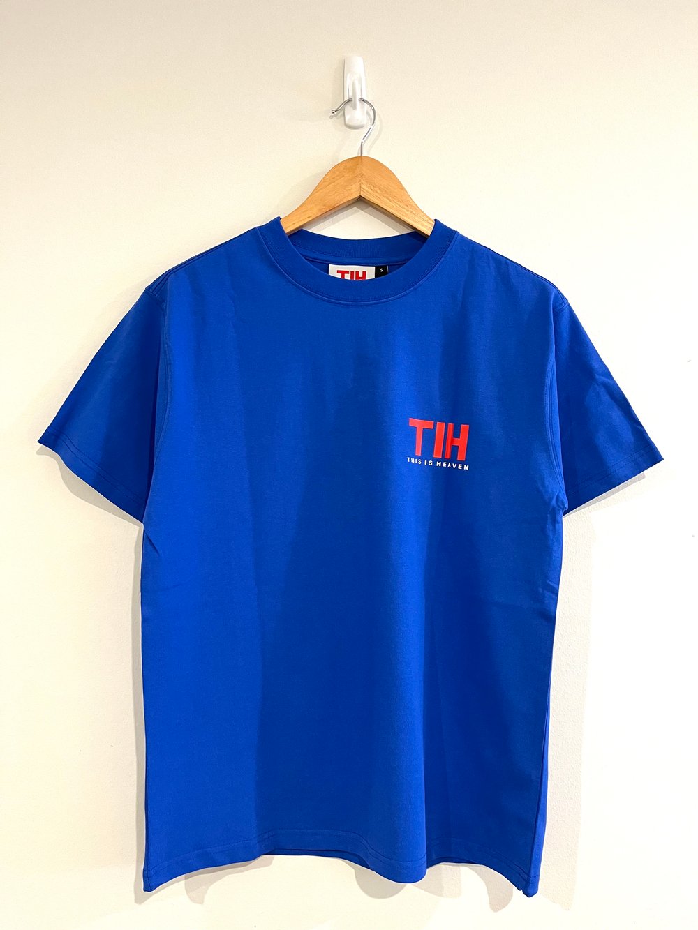 Image of THIS IS HEAVEN- LOGO TEE - BLUE