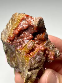 Image 5 of Red Botryoidal Chalcedony Specimen Peru #2455