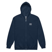 Image 2 of Bros Embroidered Zip Hoodie