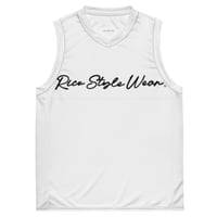 Image 1 of Recycled unisex basketball jersey
