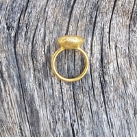 Image 3 of Polki Pebble Ring, US 8