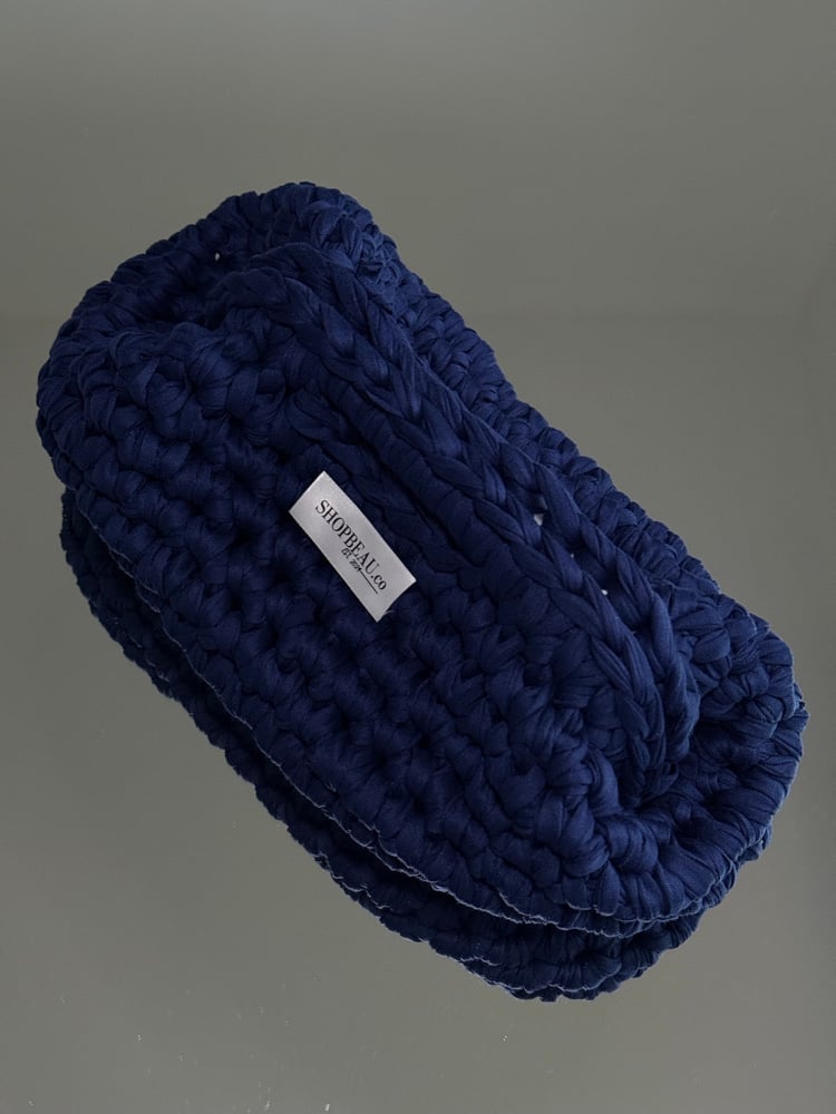 Image of Midi Slouch Loaf - Navy