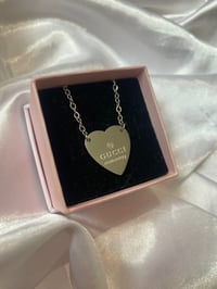 Image 2 of G love heart necklace 