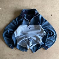 Image 1 of ASICS SPORT TWO TONE 1/4 ZIP SWEATSHIRT