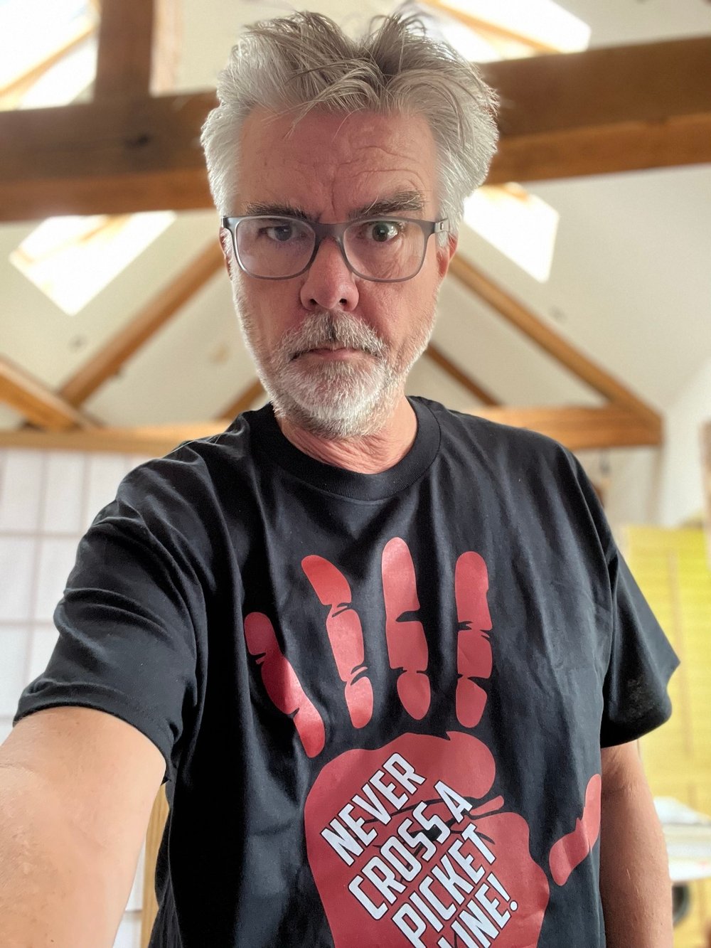 'Never Cross a Picket' Line T-shirt