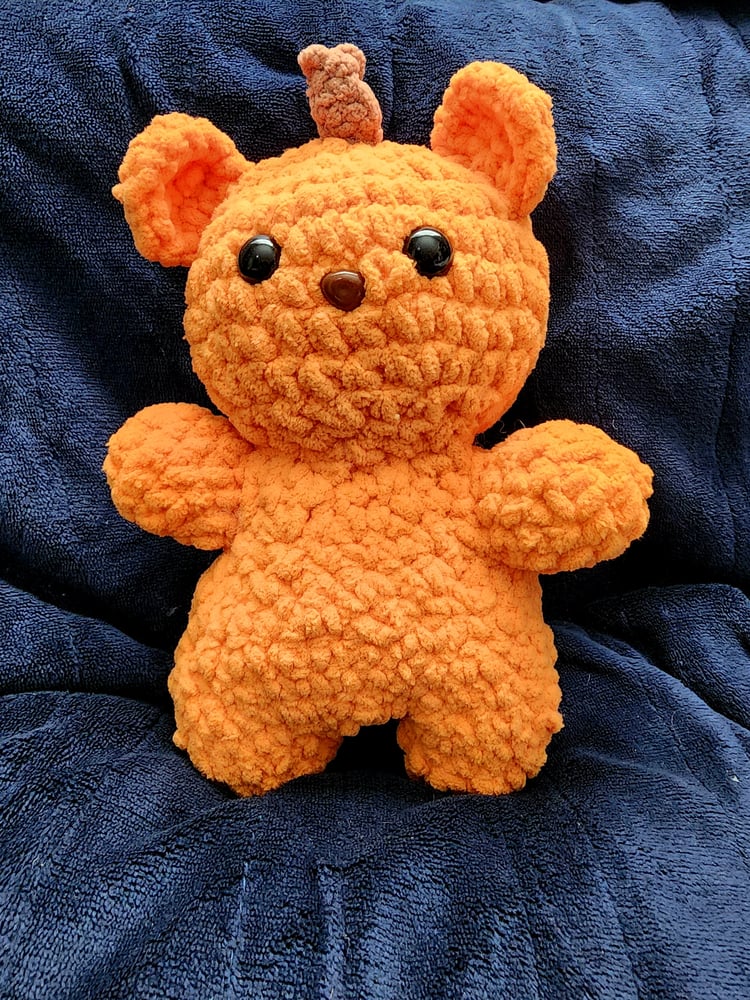 Image of Pumpkin Bear with Booty